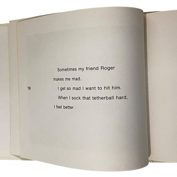 How I Feel Hardcover June Behrens Vintage 70s Childrens Picture Book Emotions - Picture 7 of 9